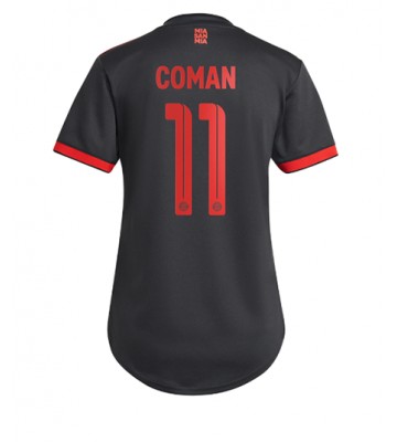 Bayern Munich Kingsley Coman #11 Tredjedrakt Kvinner 2022-23 Kortermet